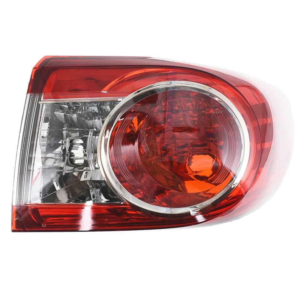For 2011-2013 Toyota Corolla Pair Outer Left&Right Side Tail Lights Tail Lamp - Image 3 of 4