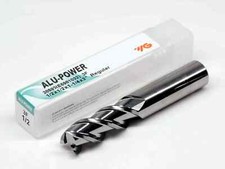 NEW YG ALU-POWER 1/2 O.D. 1 1/4 LOC 3" OAL CARBIDE END MILL 3 FLUTE 28593 .5