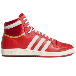 Adidas Top Ten Hi Mens EF6368 Glory Red Gold Metallic White Shoes Size 8.5  | eBay