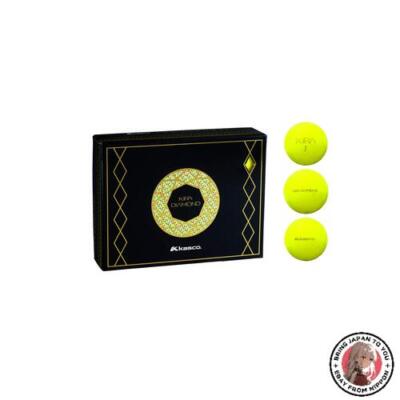 NEU Casco (KASCO) Golfball Kira Diamond Yellow Darth Kira Diamond