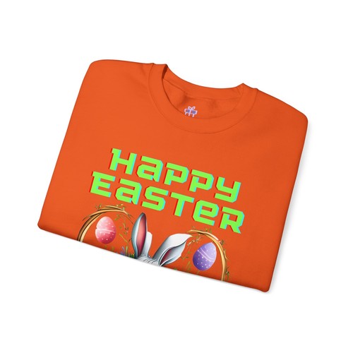 Happy Easter Bunny Basket Adult Unisex Crewneck Sweatshirt Matching Family - Picture 23 of 56