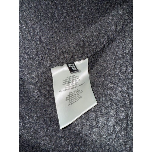 Levi's Faux Leather Sherpa Trucker Jacket Button Up Black Medium - Picture 7 of 7