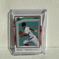 2024 Donruss Ceddanne Rafaela Rated Prospect Rookie Card- Red Sox