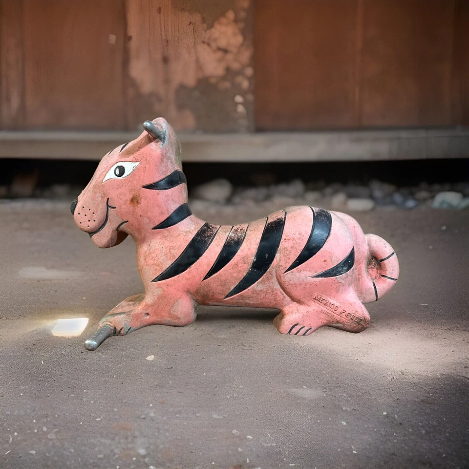 Columpio vintage de aluminio fundido TIGER patio de recreo Reedsville PA México Forge Foto 2 de 4