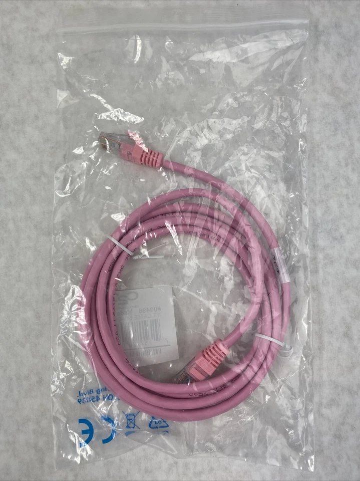 Lot( 10 ) 7ft Pink Cat5e C2G 00498 Snagless Unshielded UTP Ethernet Patch Cable - Image 4 of 4