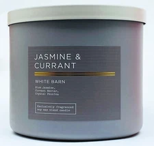 1 Bath & Body Works JASMINE CURRANT Large 3-Wick Scented Candle 14.5 oz