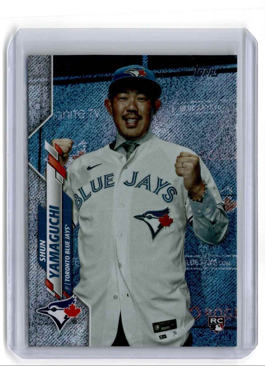 2020 Topps Factory Set Foilboard Shun Yamaguchi Rookie 007