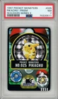 Pokemon Card Pikachu No. 025 Prism Holo Sealdass Series 2 1997 PSA 7 NM