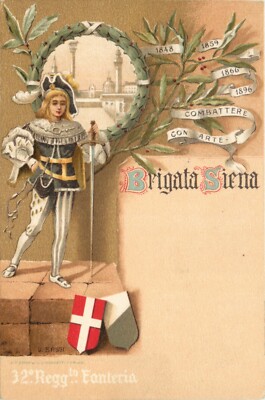 Italian Regimental, 32° Reggimento Fanteria, Brigata Siena, Italy