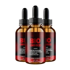 3-Pack Bio Choice Drops, BioChoice Pro to Boost Stamina and Energy, Biochoice