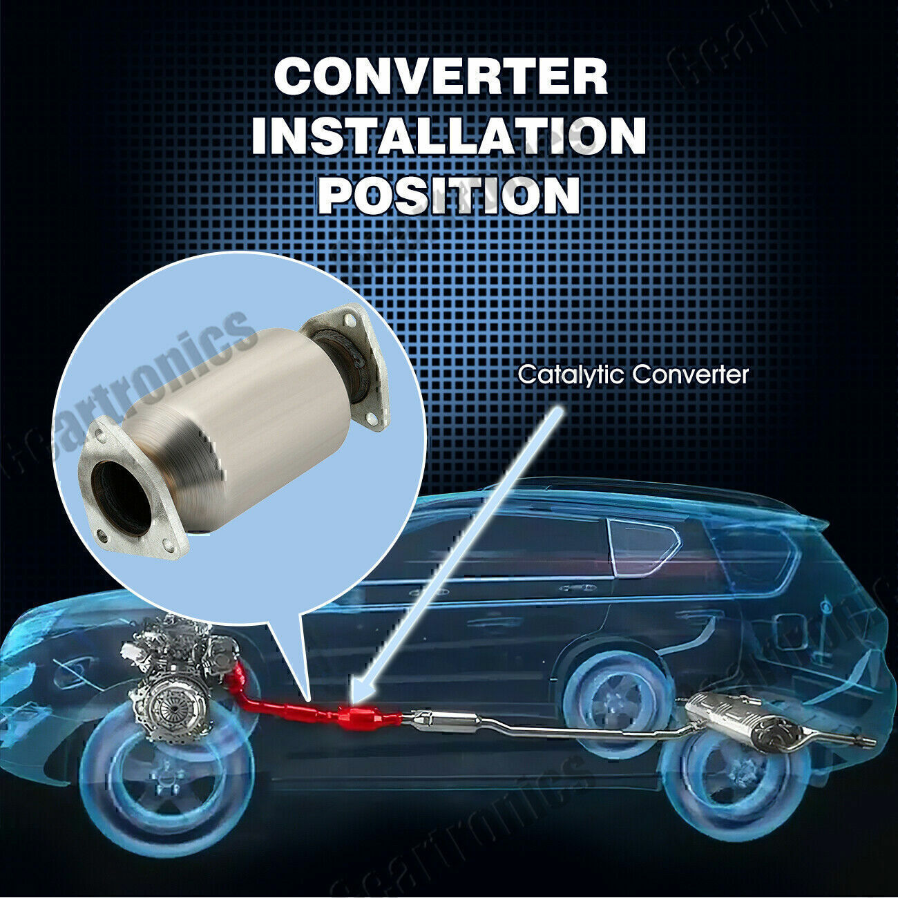 Catalytic Converter Fits Honda Pilot 3.5L 20052008/ Ridgeline 3.5L 06