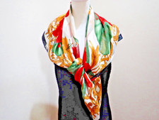 Vintage 38" x 41" Scarf