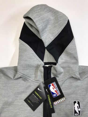 Nike NBA New York Knicks Auth Therma Flex Showtime Hoodie CU0517-063 Size Small - Picture 2 of 11