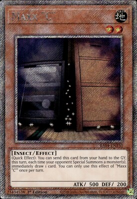 Maxx ''C'' - Platin Secret Rare 1. Auflage RA04-DE150 - NM - YuGiOh