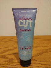 Perfectly Posh (Clear Cut Fine) Diamond Shimmer Body Crème Lotion NOS 4 fl oz.