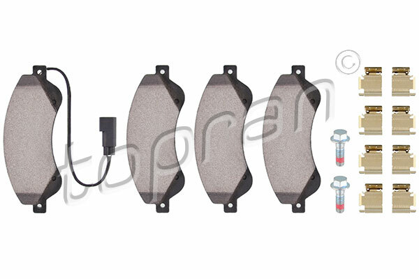 Plaquettes de frein avant FORD Transit 1554523 idéales pour les livraisons chargées en ville