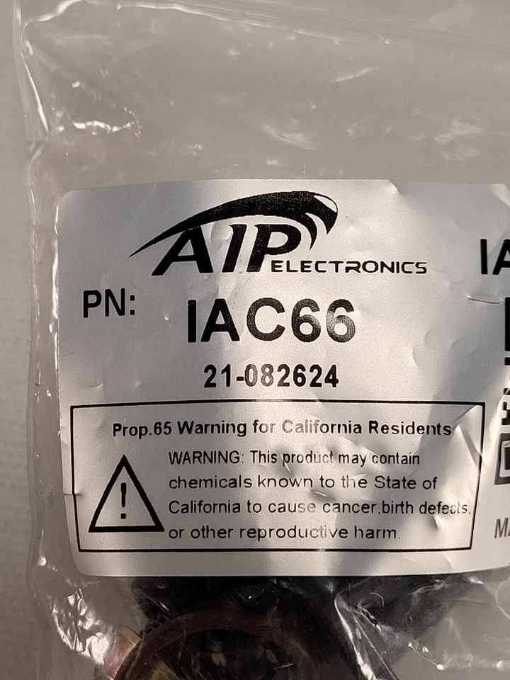 Válvula de control de aire de ralentí IAC estabilizador de velocidad Chevy IAC66 21-082624 Foto 2 de 4