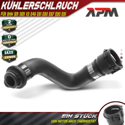 KÜHLERSCHLAUCH KÜHLWASSERSCHLAUCH für BMW 1er 3er X3 E46 E81 E83 E87 E90 E91 - Bild 1 von 4