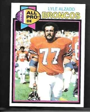 LYLE ALZADO 1979 TOPPS ALL PRO #420 NRMT DENVER BRONCOS