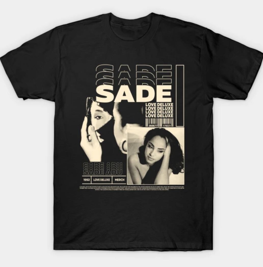 Sade \"Love Deluxe\" Tシャツ Lサイズ シャーデー 楽天市場】【MUSIC Tee(ミュージックティー)】SADE Love Deluxe