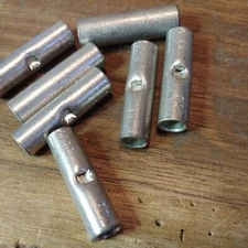 (7) 2E-6 Thomas & Betts Sta-Kon Uninsulated Butt Splice  EE2 NOS