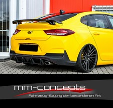 Cup Diffusor Ansatz für Hyundai i30n N-Line Einsatz Stoßstange Splitter ABS INGE