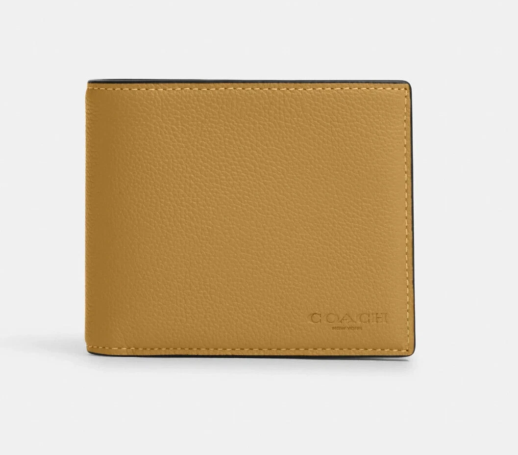 Gunmetal coach wallet Clearance