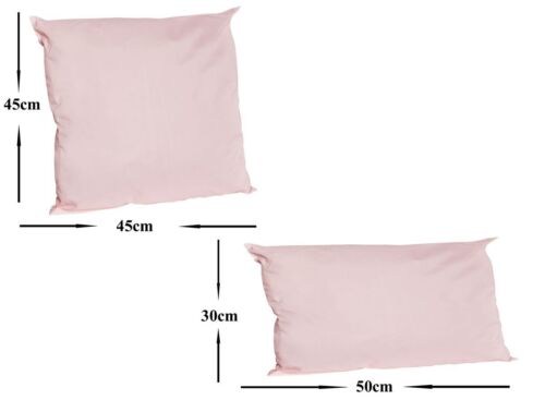 2er Set Outdoor Kissen 45x45cm + 30x50cm Dekokissen Wasserfest Garten Stuhl - Bild 21 von 24
