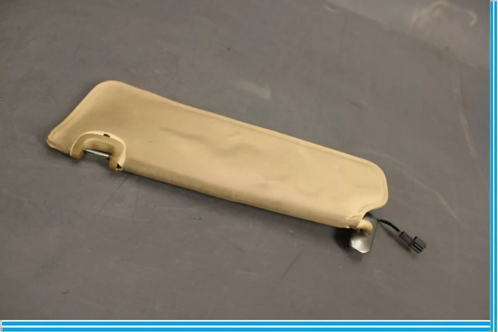 03-18 Bentley Continental GTC GT Right Side Sun Visor Shade Sunvisor Ivory OEM