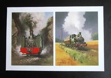 DON BRECKON  9.3" x 6.1" G.W.R. RAILWAYANA PRINT ( STUDY PAINTINGS ) 1979 & 1982