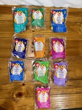Set of 10 Of 12 Vintage 1999 Ty Teenie Beanie Babies McDonalds Happy Meal Toy