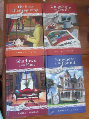 Blue Hill Library HC Book Lot 4 2013 VG