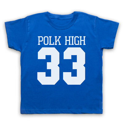 VERHEIRATET MIT KINDERN POLK HIGH INOFFIZIELLES FUSSBALL KINDER T-SHIRT