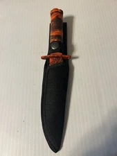 SURVIVOR USA CUSTOM DESIGN Fixed Blade Camouflage Survival Knife Stainless Steel