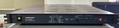 YEM SG-3000B Sync Generator / Time Code Generator NTSC / PAL + Manual