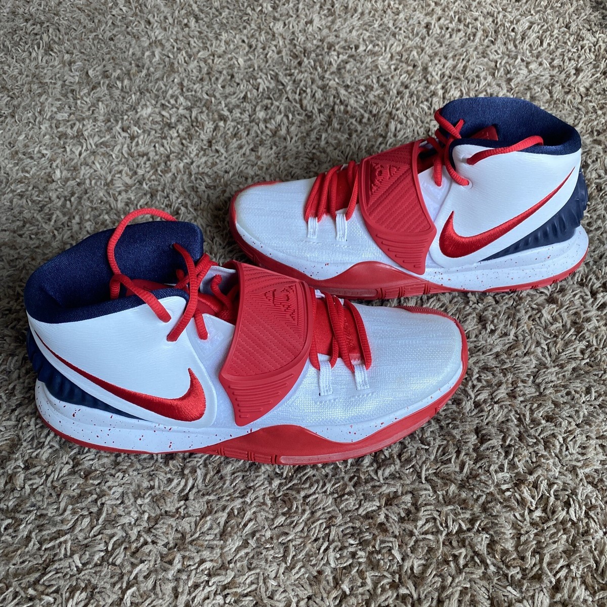 kyrie irving shoes 6 red