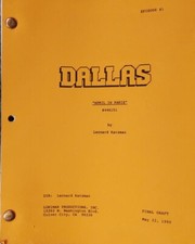 Dallas Original Script April in Paris Final Draft May 22, 1990 With A Larry Buck