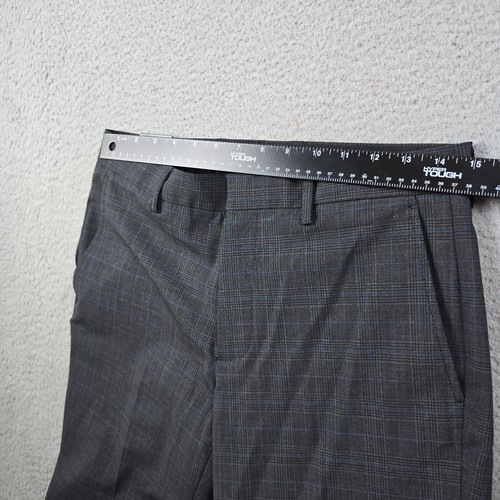 J. Crew Thompson Dress Pants Mens 29x32 Tapered Black Wool Plaid Stretch NWT - Picture 5 of 16