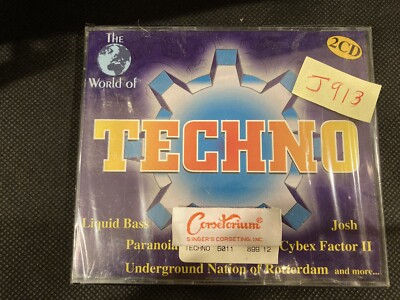 The World Of Techno ZYX Music ‎– ZYX 11009-2 CD New & Sealed Dance