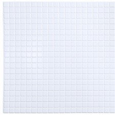 White Mosaic 3D Wall Panels, in Various Packs