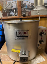 SEBA DPS WACHSSCHMELZER 20 LITER BEHEIZTES VENTIL 240V UVP 2000£+ unbenutzt Ladenfund