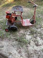 vintage  antique mower Reel Mower Brewer Cycl...