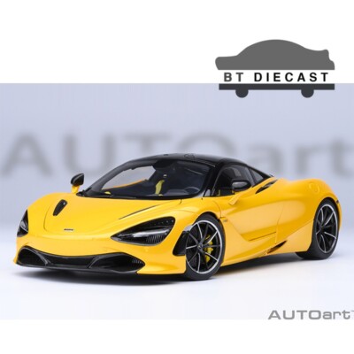 AUTOart MCLAREN 720S 1/18 MODEL CAR VOLCANO YELLOW 76070 