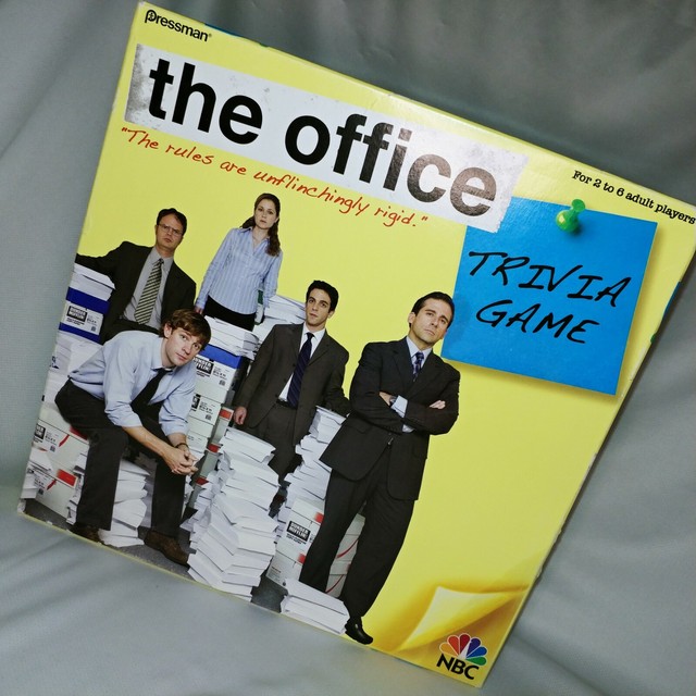 The Office Trivia Game 4123 By Pressman Open Box Unopened Dunder 