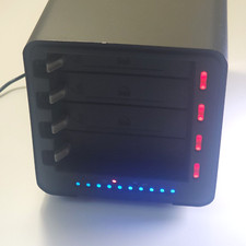 Drobo DRO4D-D DAS Storage Array 4-Drive HDD Enclosure USB 2.0 TESTED/NO DRIVES