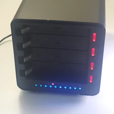 Drobo DRO4D-D DAS Storage Array 4-Drive HDD Enclosure USB 2.0 TESTED/NO DRIVES