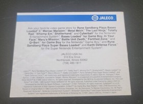 Rampart (Nintendo Entertainment System NES) Authentic Instruction Manual Only