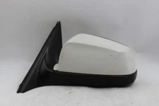 Left Driver Side White Door Mirror Power Heated Fits 2011-12 BMW 535i OEM #27291