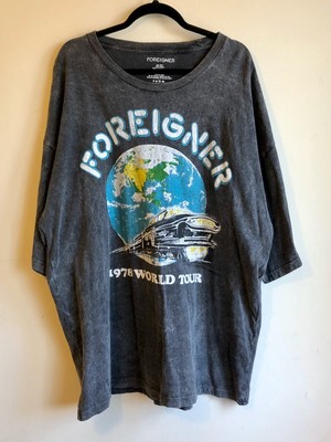 foreigner t shirt