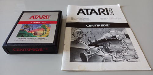 Jeu Atari 2600 "Centipede"  jeu + notice version PAL (N°8307) - Photo 1/4